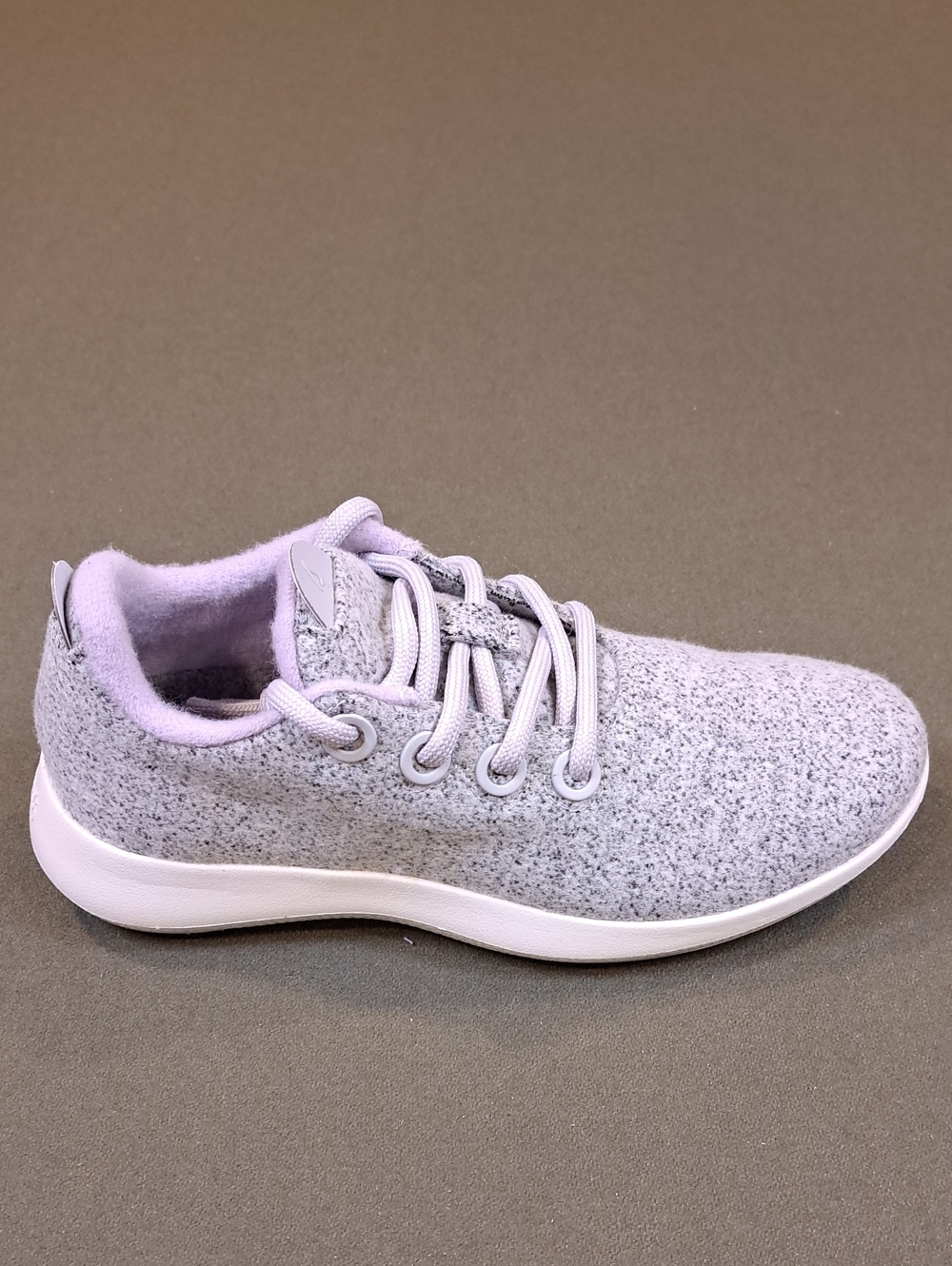 Allbirds Women's Wool Runner Mizzle - Color: Grey/Lilac - Size: 6
